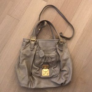 Miu Miu grey tote
